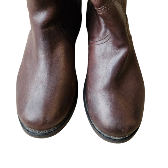 Tory Burch Brown Elyse 20MM Bootie Size 6M - Picture 3 of 11